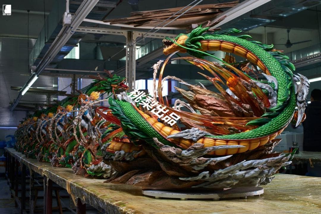 新品未開封『ドラコンボール』 ベジータ　＊　孫悟空　 ガレージキット スタチュー