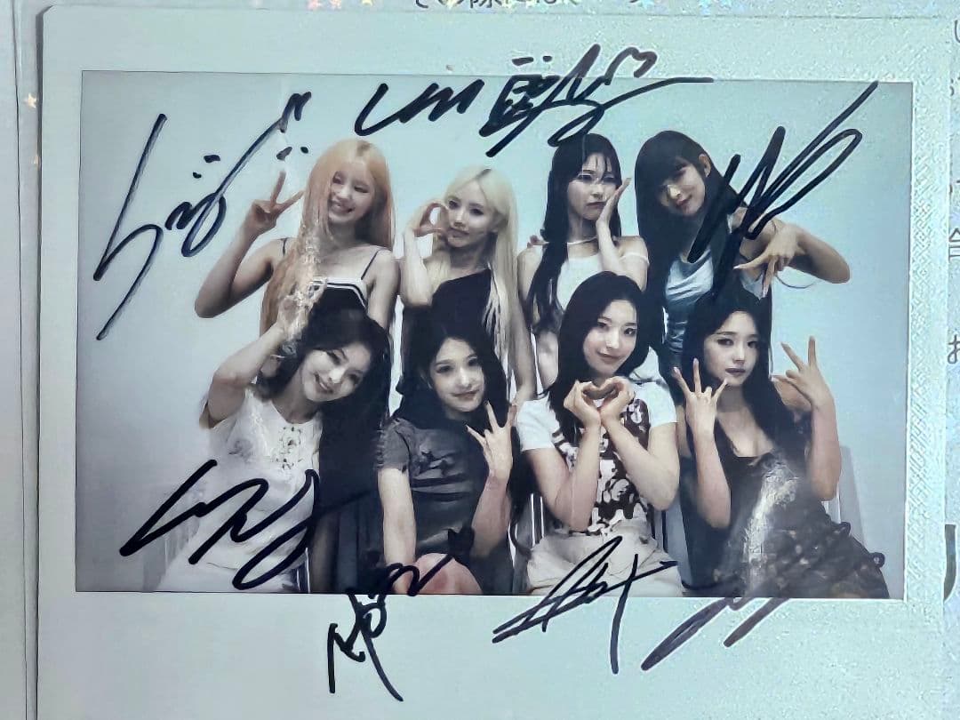 fromis_9 サイン入りポラロイド