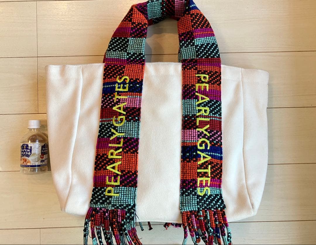 PEARLY GATESパーリーゲイツ＊フリンジハンドル ロッカーバッグ 大容量