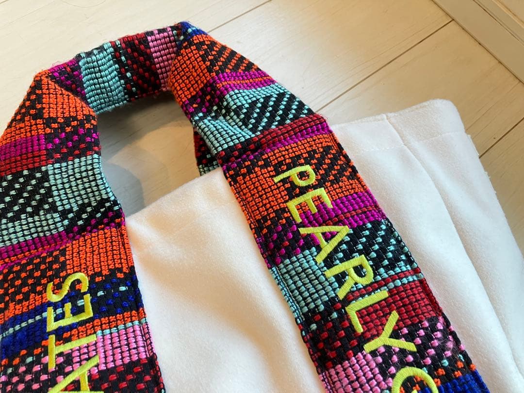 PEARLY GATESパーリーゲイツ＊フリンジハンドル ロッカーバッグ 大容量