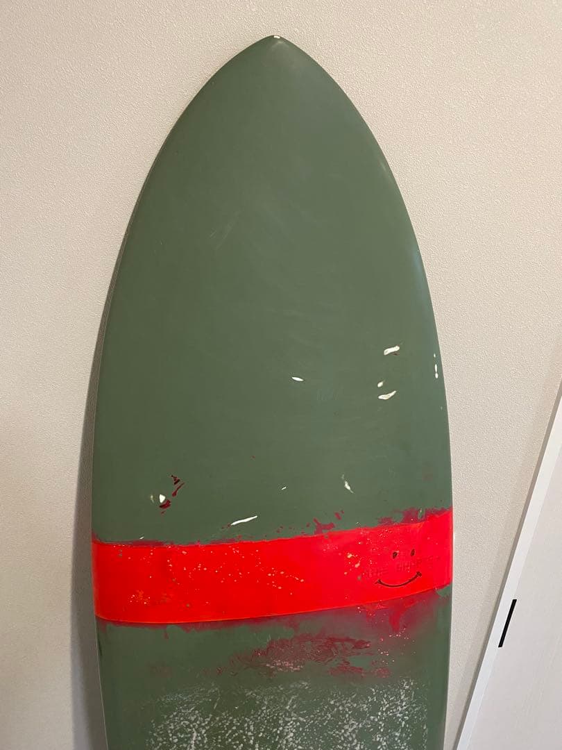 レトロツインフィッシュ　マイクシェイプス　5'8\" サーフボード　フィン付き