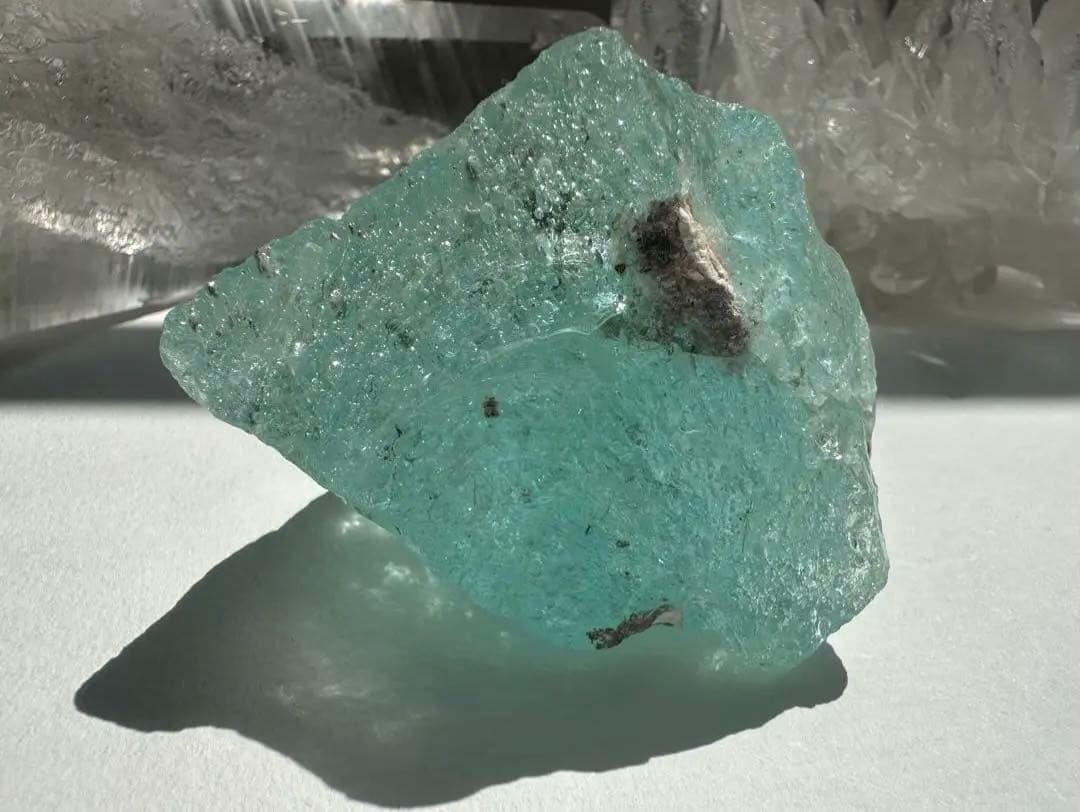 ラ*ー様 シエラネバダ産 アンダラクリスタル原石　シーフォーム　高次元