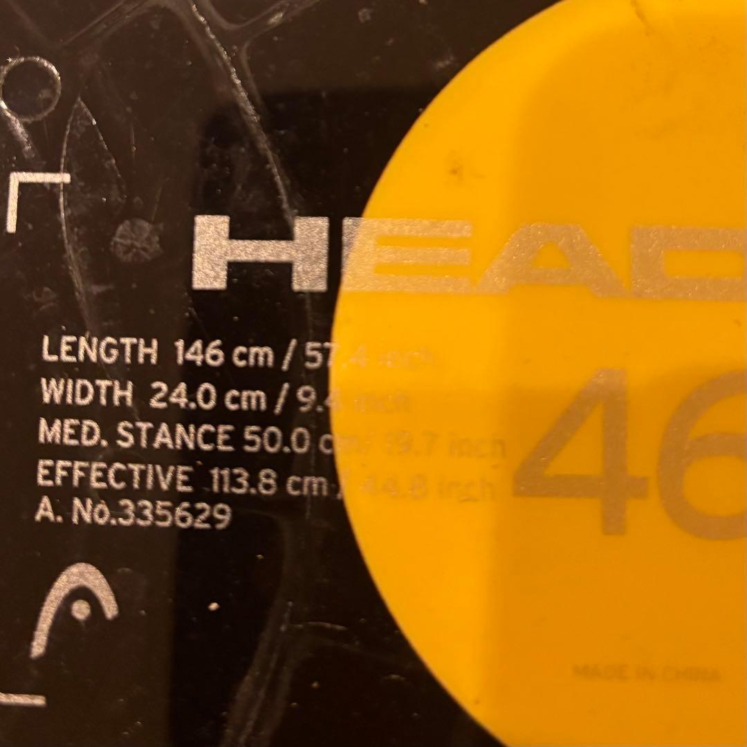 HEAD 146cm レディース ロッカー スノーボード 美品 ROSE ヘッド