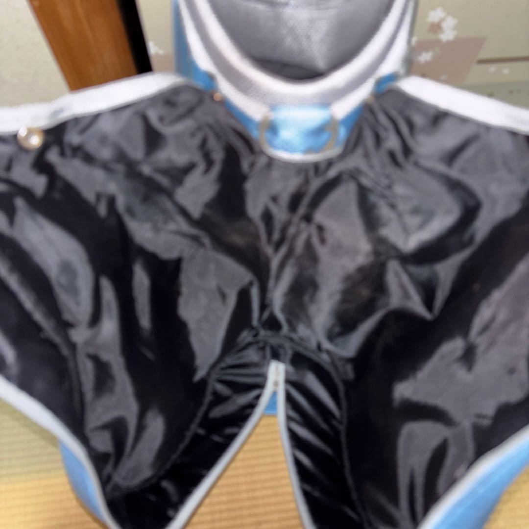 水色 ハート刺繍 キャディバッグ