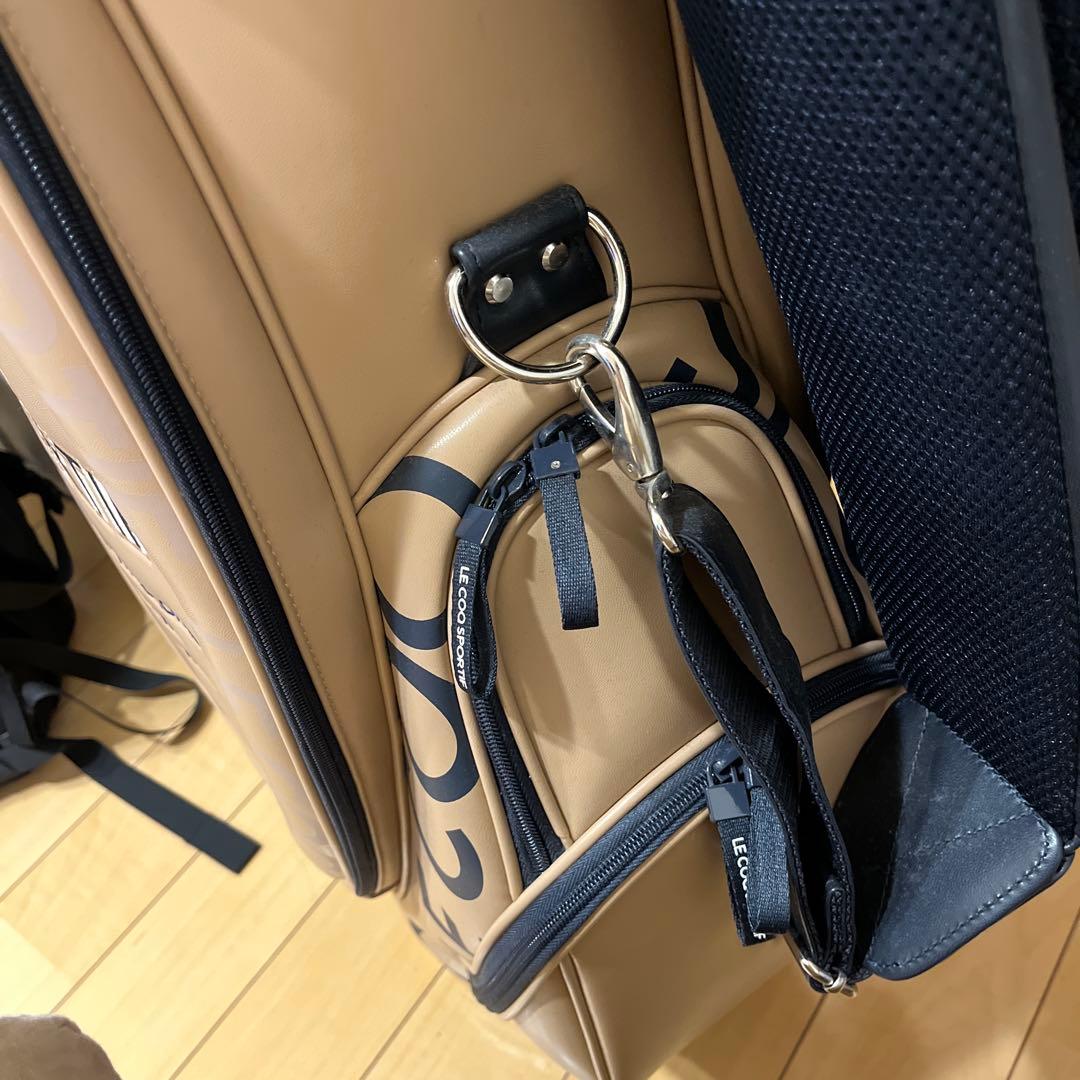 ルコック　LE COQ SPORTIF ゴルフバッグ・キャディバッグ ベージュ