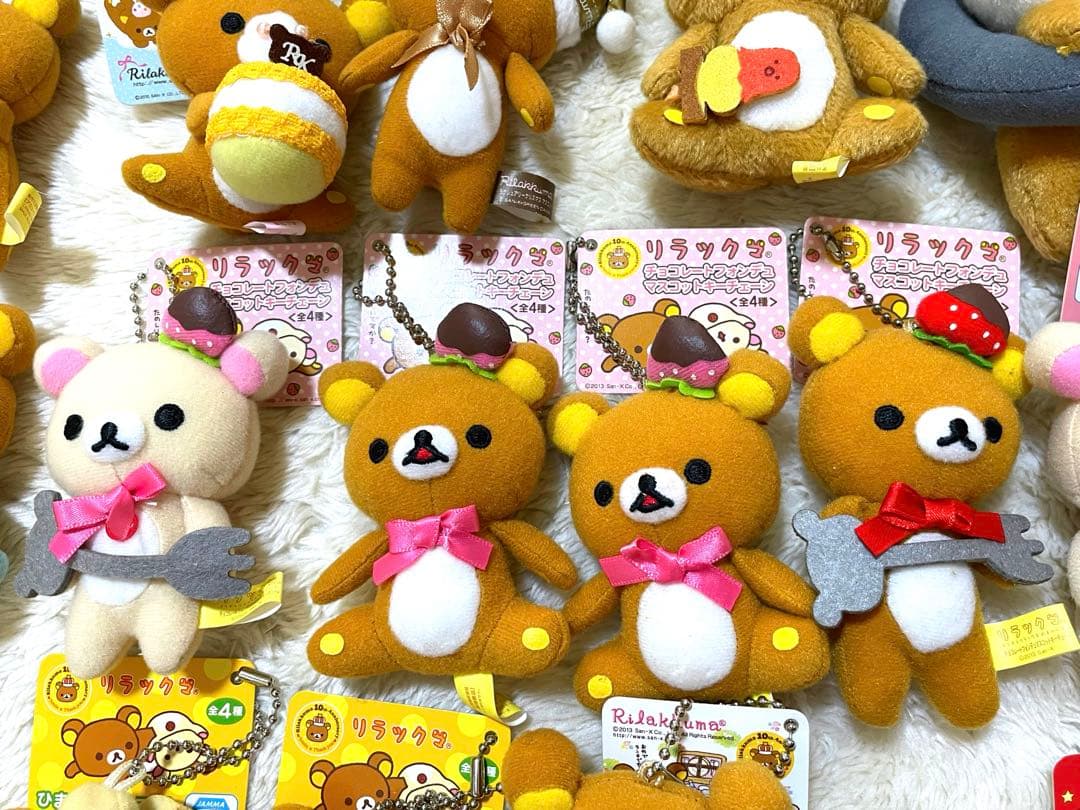 リラックマ コリラックマ キイロイトリ マスコット キーチェーン 幻 大量 平成