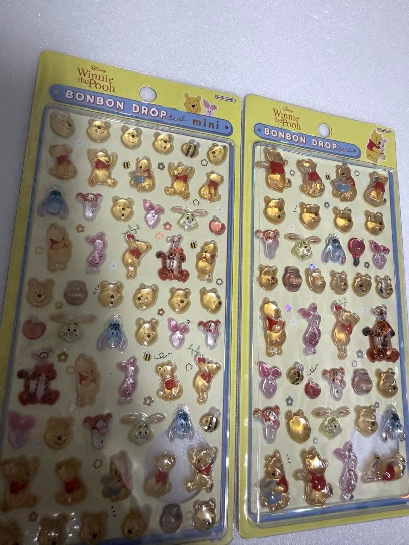 【国内正規品】【即日発送】ボンボンドロップシール　ディズニー　8枚セット