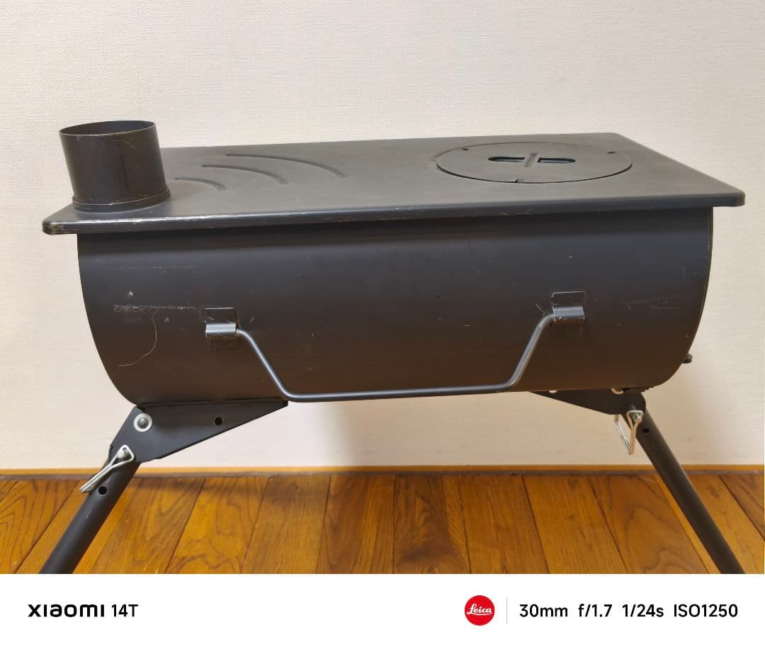 【新品未使用品】北欧高級アウトドアブランド ローベンス 薪ストーブvolcano