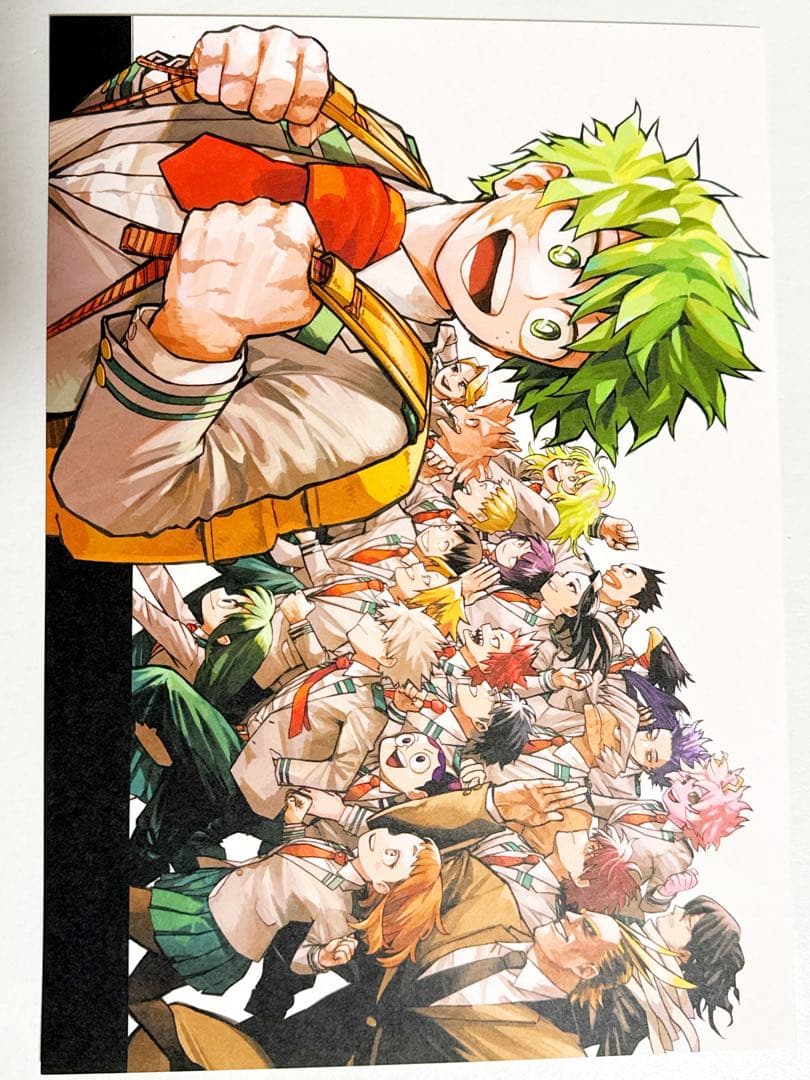 ヒロアカ原画 カラー