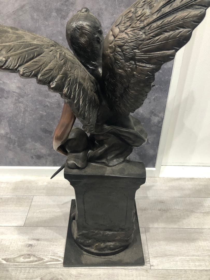 ブロンズ像　木彫　マルスの女神　最終価額