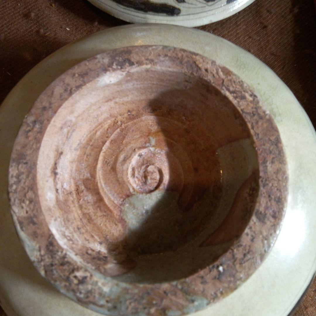 中国陶磁器　磁州窯　合子