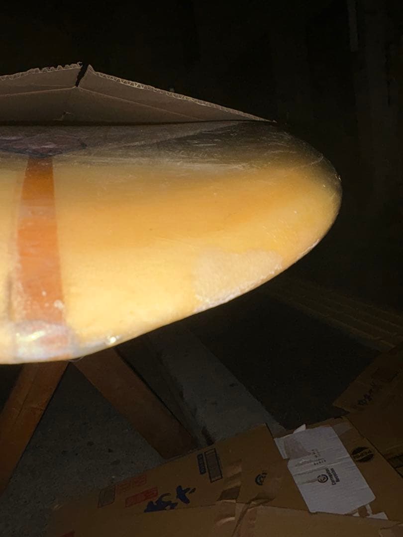 フレッチャーシエープ9ロングボード 赤いストライプ