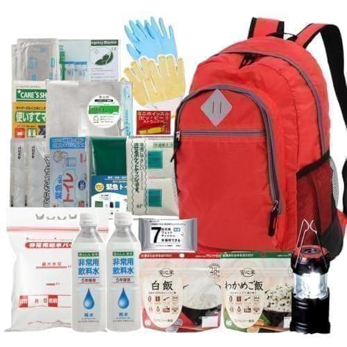 1人用 20点 防災基本防災セット 地震対策 避難 グッズ 保存食 非常用トイA