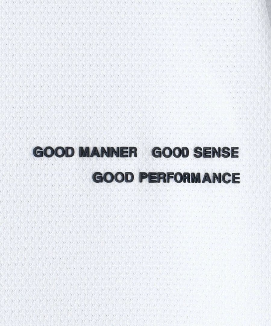 新品★ワイド ハイネック ポロ (XL) 吸水速乾 UV モックネック　ゴルフ