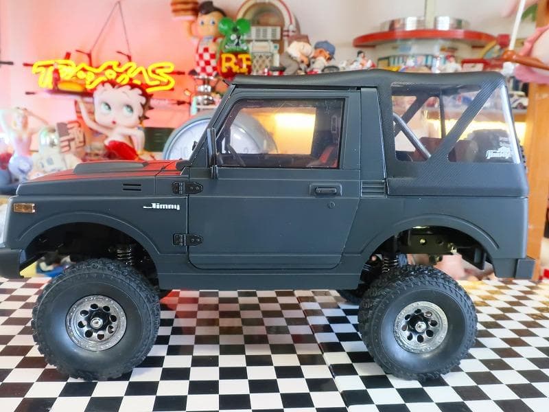 WPL 1/10 ジムニー C74-1 プロポ 充電器付 カスタム