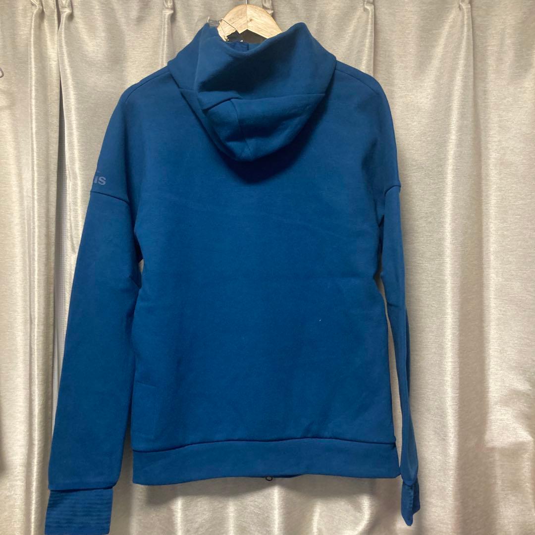 adidas スウェットフルジップパーカー Z.N.E PULSEフーディー