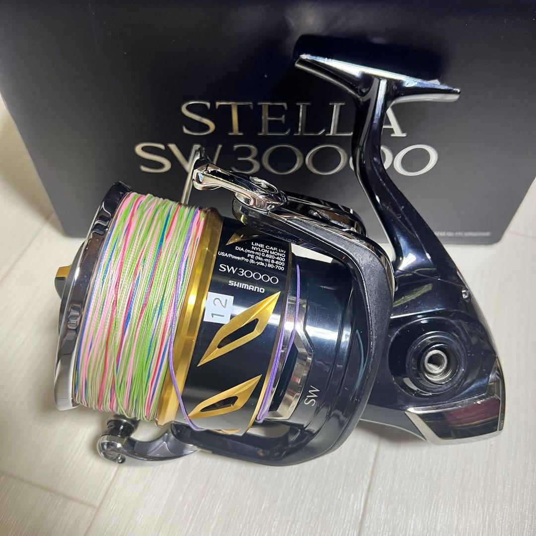 SHIMANO STELLA SW30000 スピニングリール、スプール2個付き