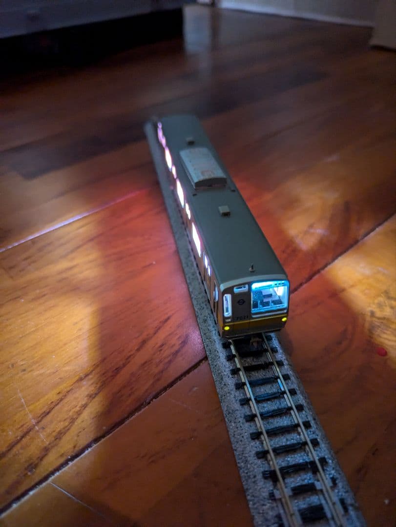 マイクロエース営団地下鉄7000系 冷房準備車6両セット室内灯、GMクーラー付き