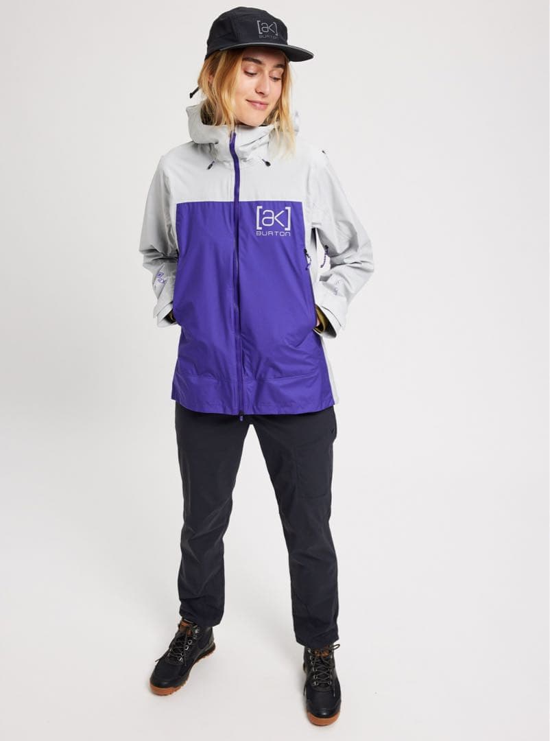 Burton [ak] Jacket XS 紫/グレー