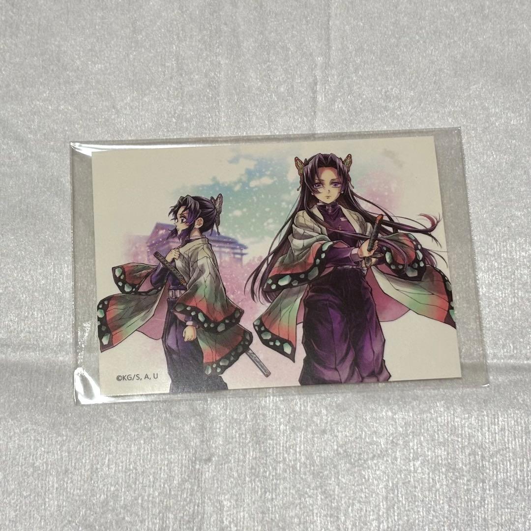 鬼滅の刃 繋ぐ描き下ろしイラスト くじ しのぶとカナエ B賞+E賞+F賞+G賞