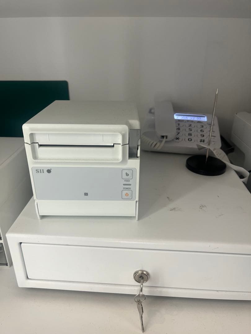 SII レシートプリンター ホワイト