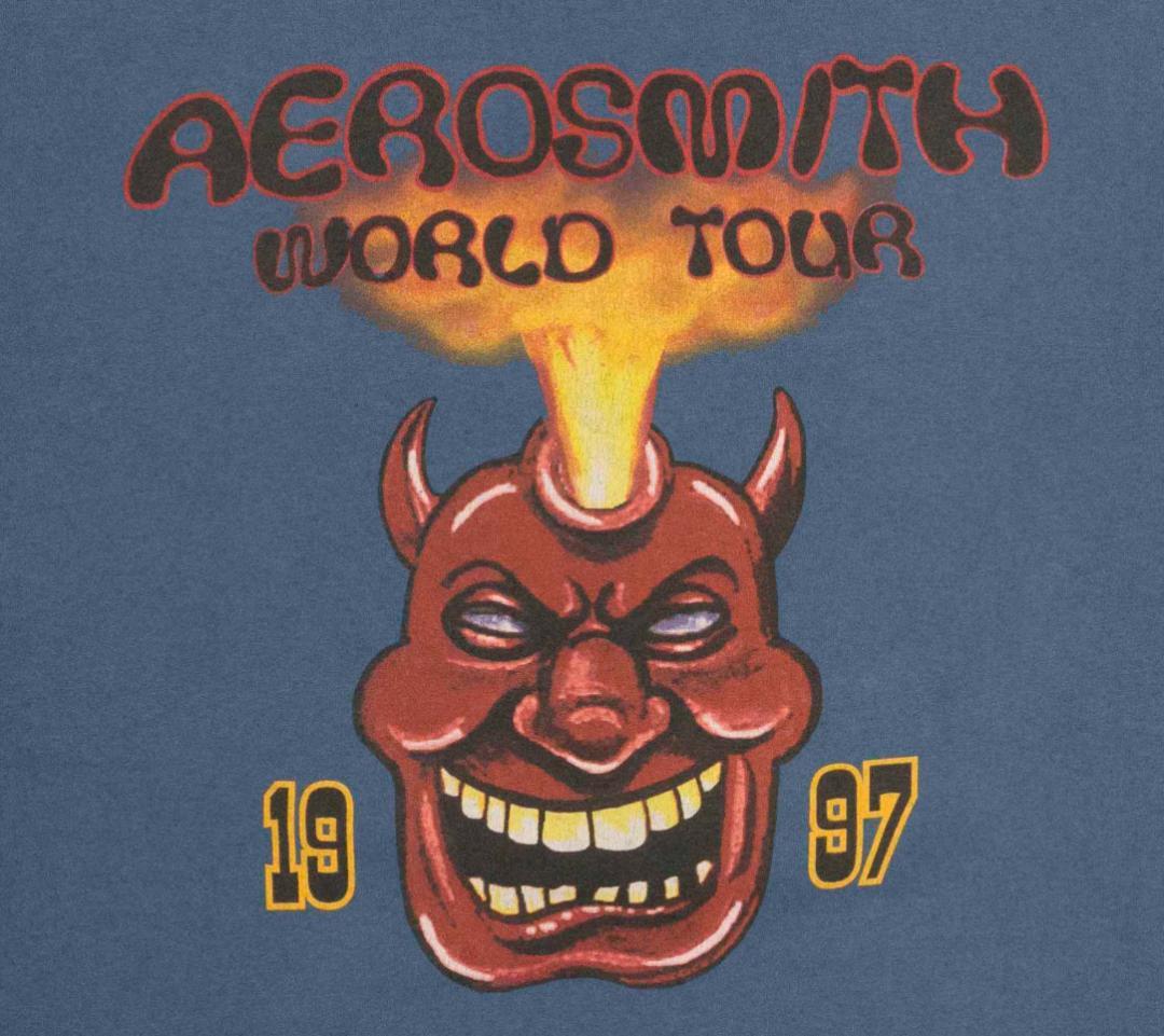 90's Aerosmith 「Nine Lives」ツアー Tシャツ