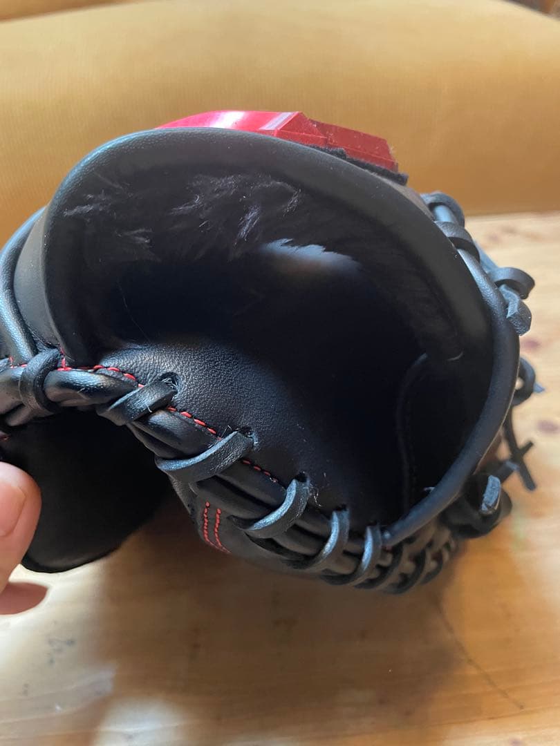 激鳴り⭐︎Mizuno キャッチャーミット　軟式　美品