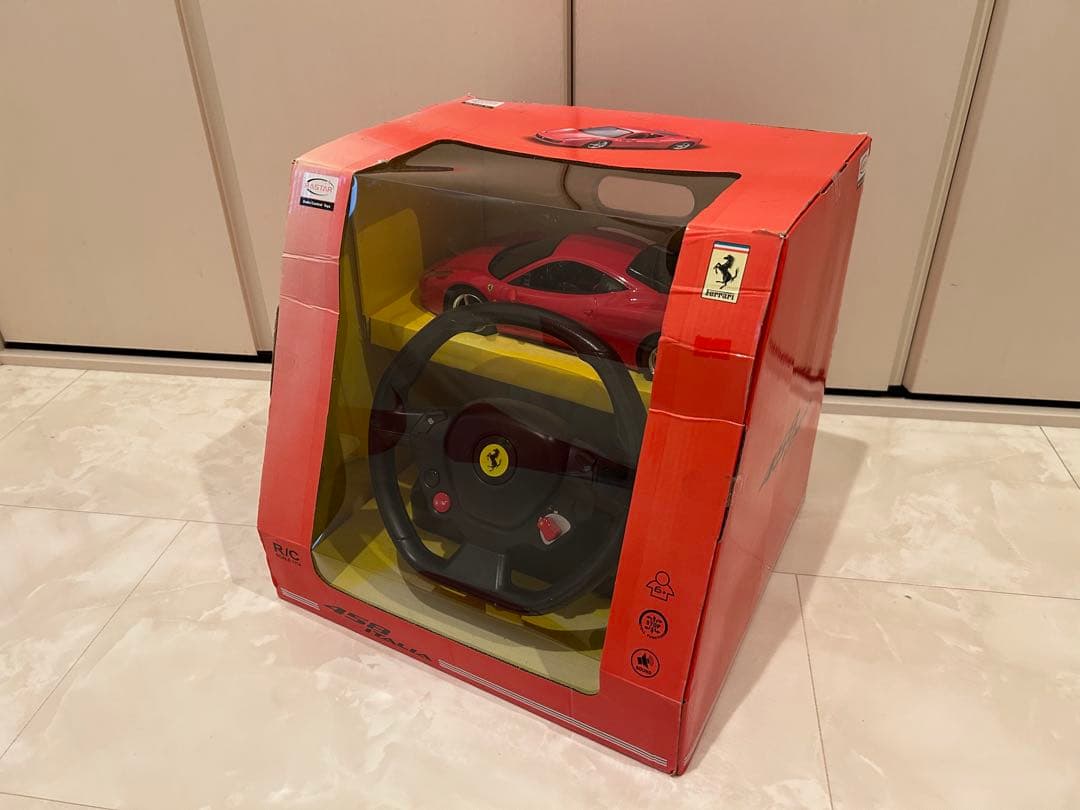 希少未使用 フェラーリ Ferrari 458 イタリア 公式ライセンスモデル