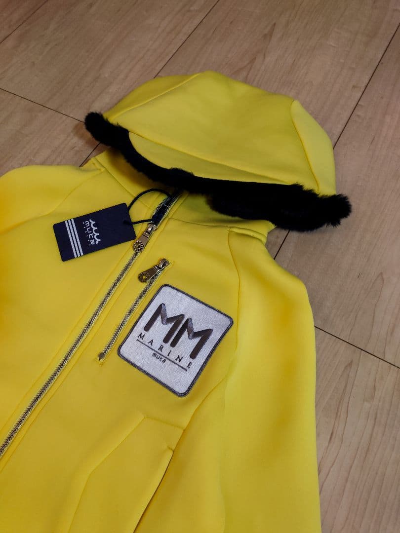 MUTA MARINE ファー ボンディングパーカー