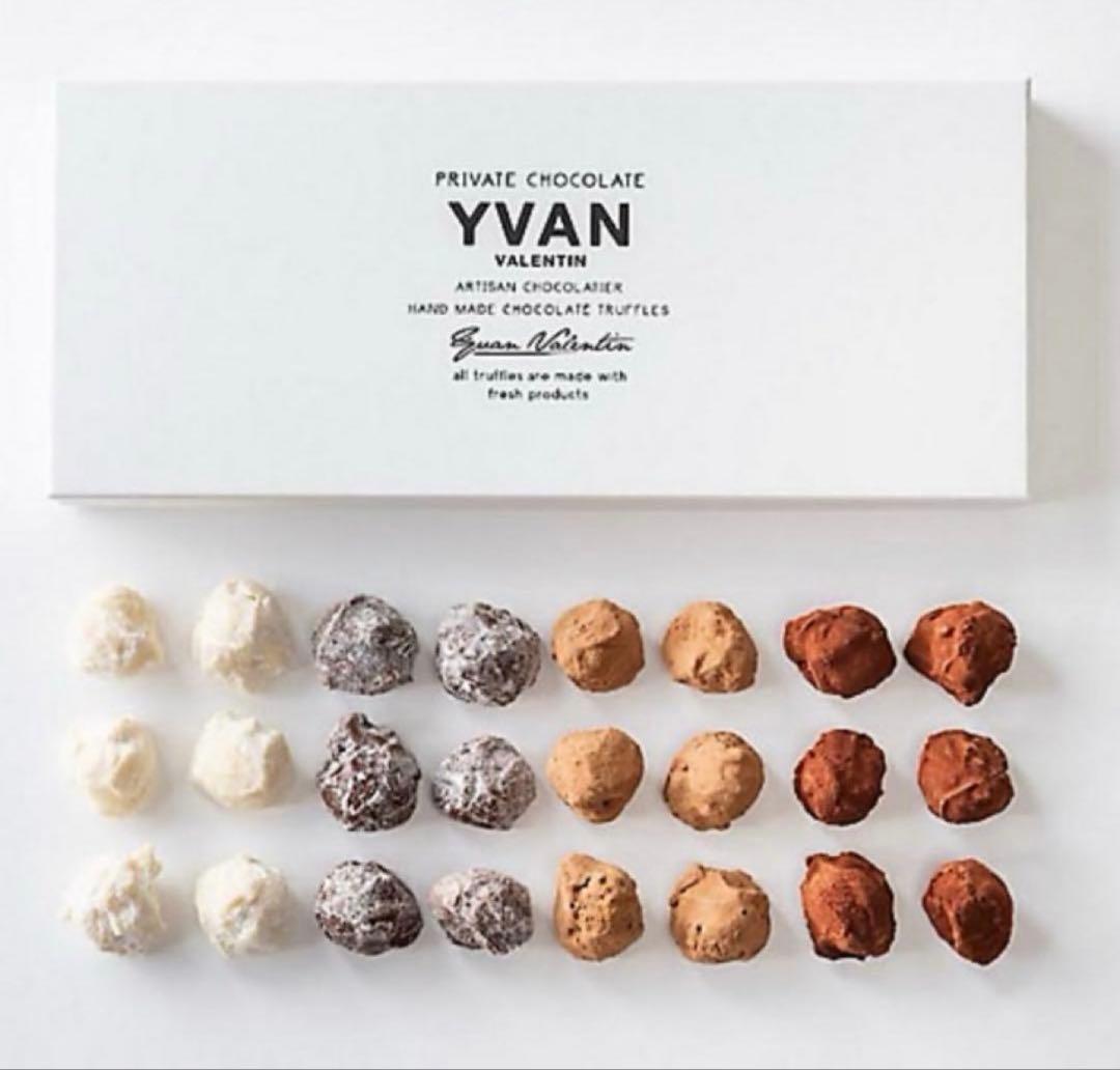 【即購入可】イヴァン　ヴァレンティン　イヴァントリュフ24個入り