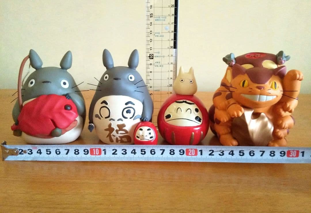 yuuです☆となりのトトロ めでたいお飾り 4点