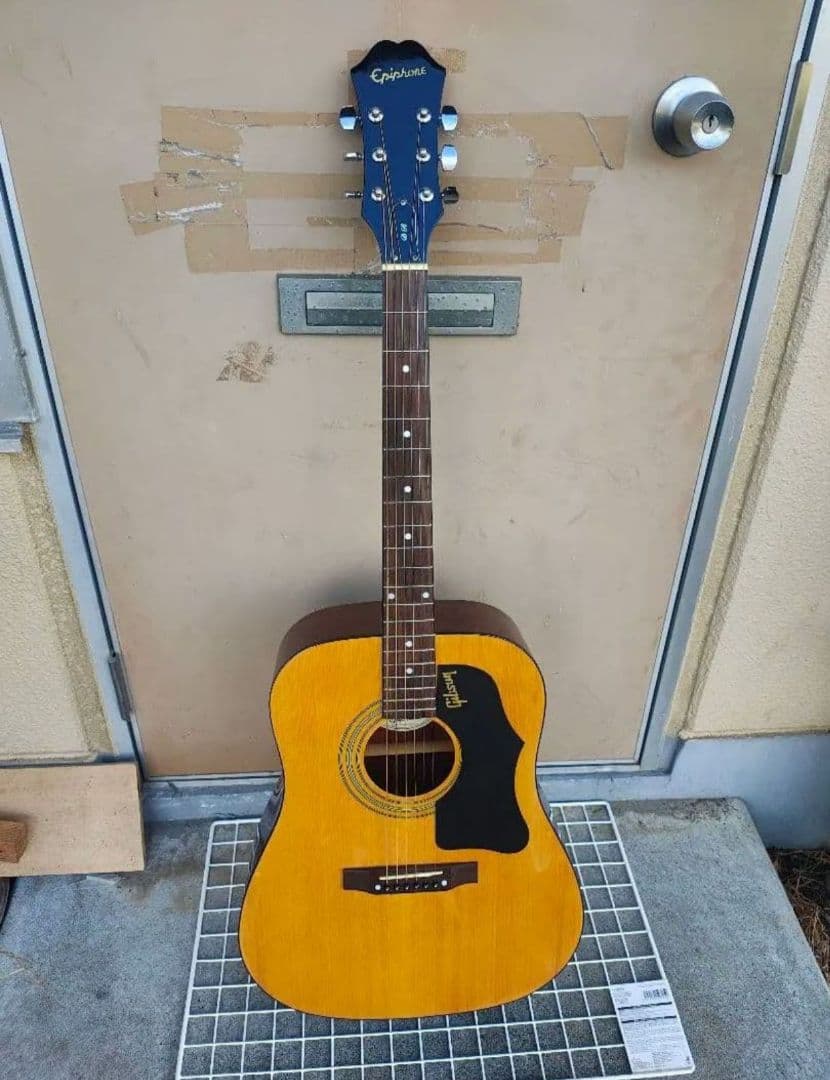 美品 Epiphone DR-100 NA コンタクトピックアップ２個搭載