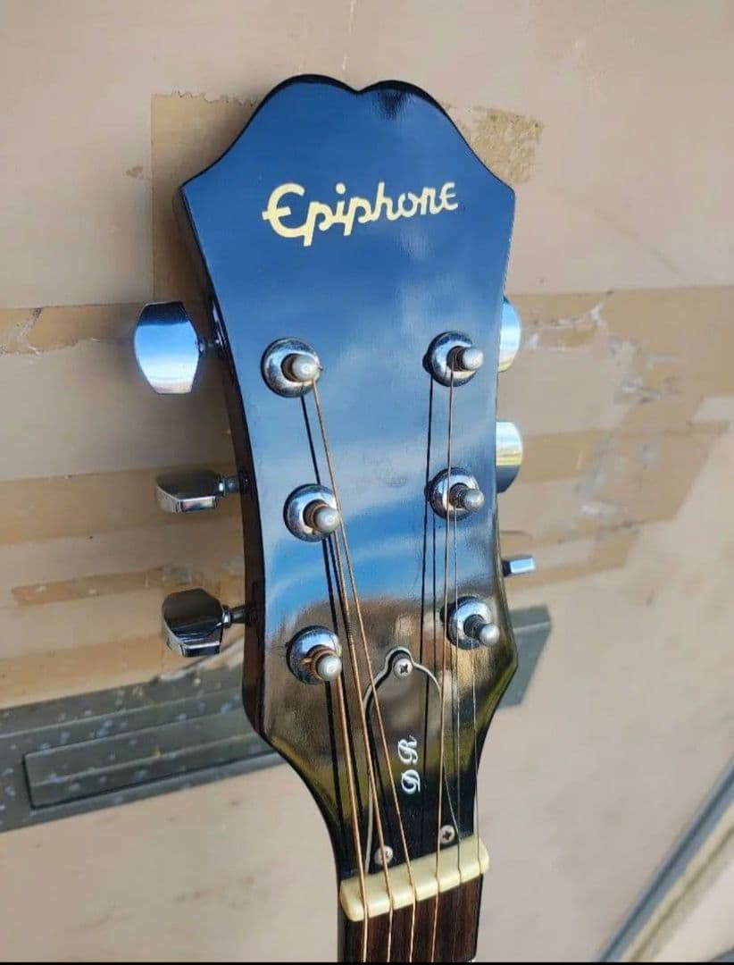 美品 Epiphone DR-100 NA コンタクトピックアップ２個搭載