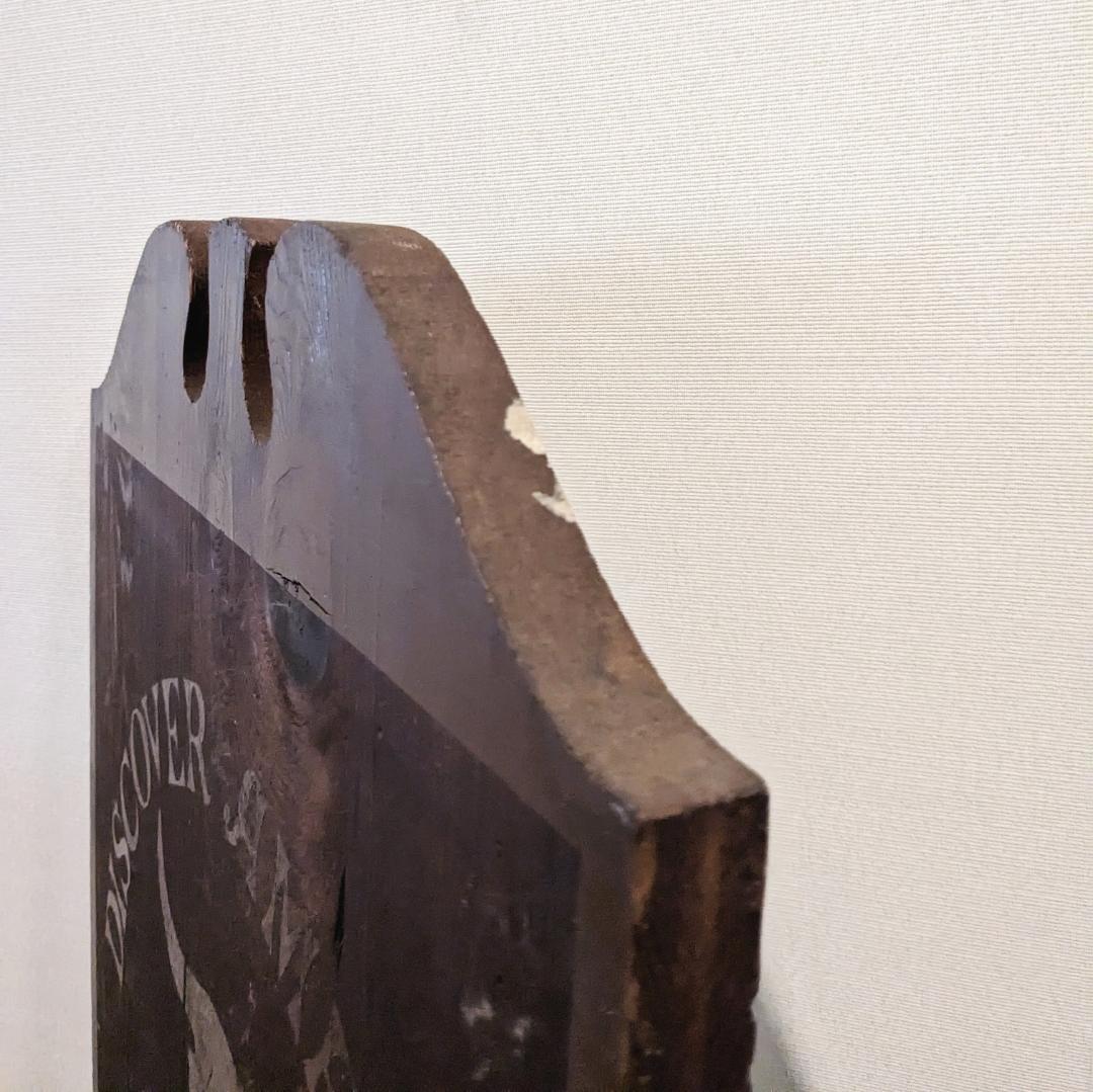 【希少】VAN JACKET 木製看板 アイビー 昭和 ビンテージ 店舗 什器