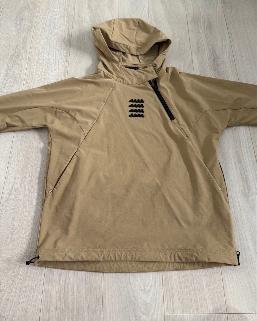 muta MARINE ムータマリン フーディーストレッチナイロンプルオーバー