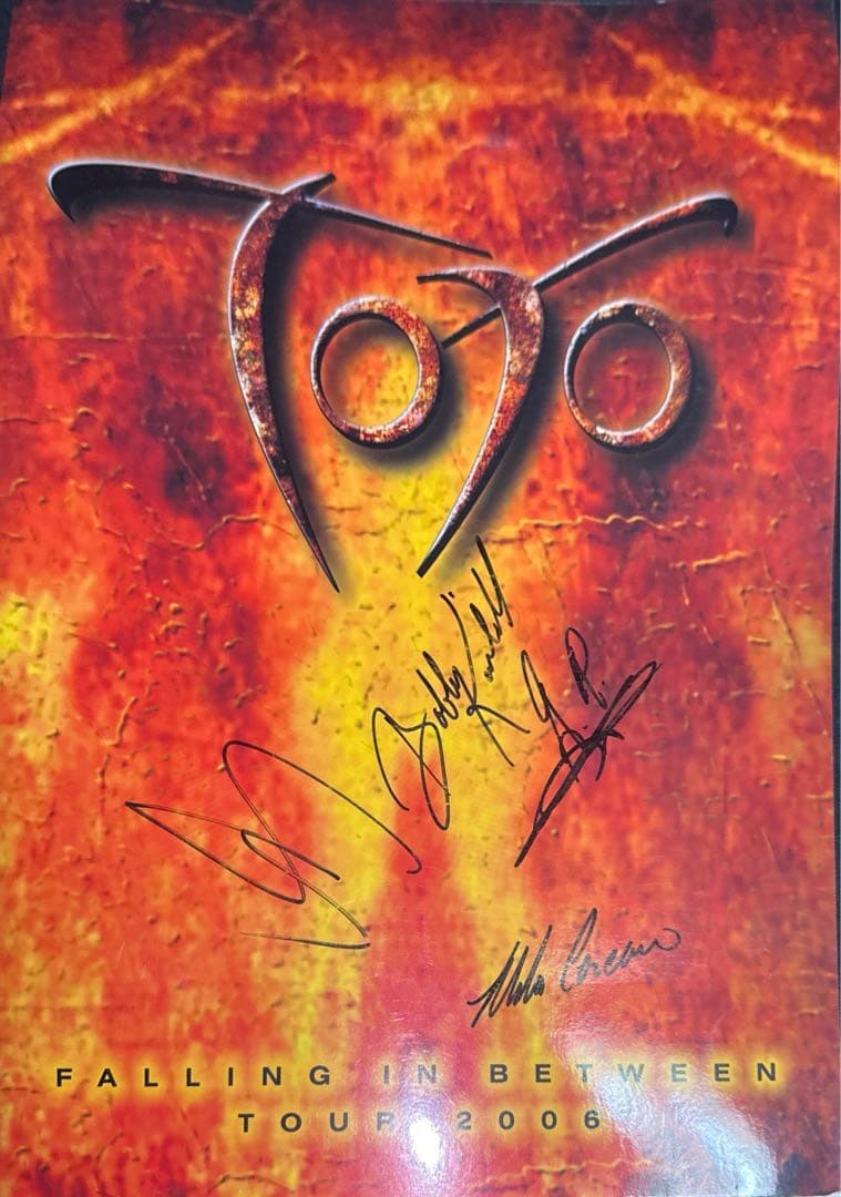 トト Toto 2006年来日公演直筆サインパンフレット