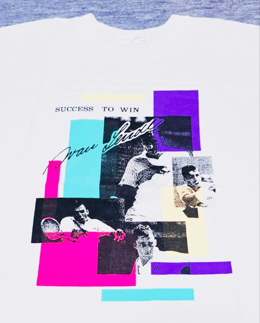 1990年製イワンレンドルIvan LendlサインTシャツmizuno ミズノ