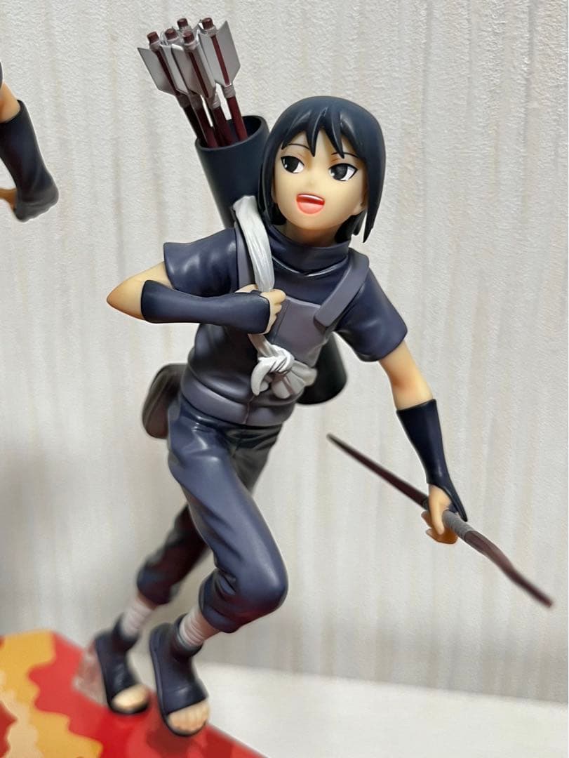 箱無し NARUTO ナルト うちはイタチ＆サスケ 幼少期 フィギュア GEM