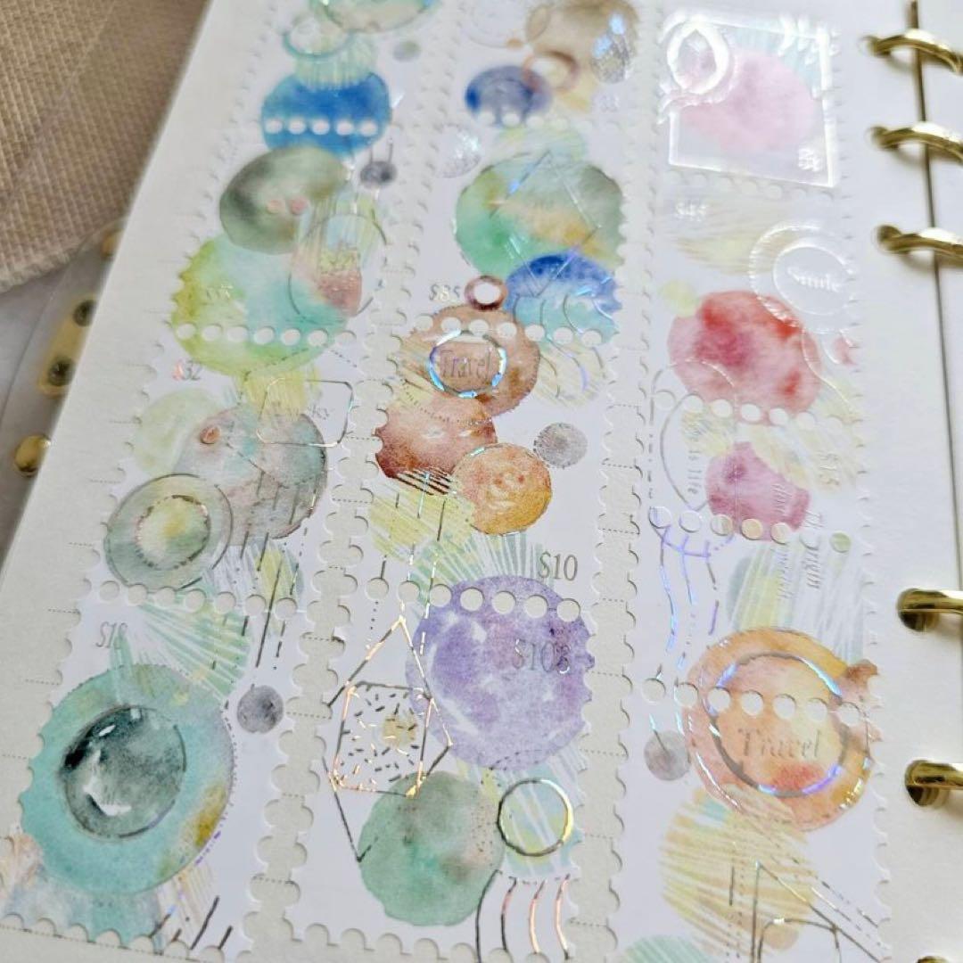 ⭐️SALE⭐️仙女丸《泡在郵票裡》海外マスキングテープ　マステ 【1991】