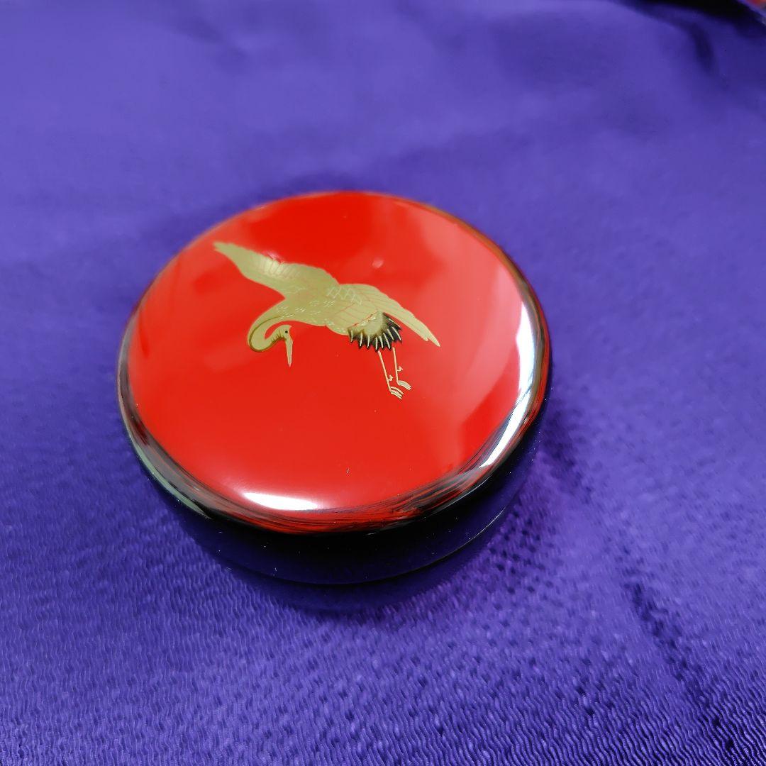 漆製蒔絵四季棗　4個