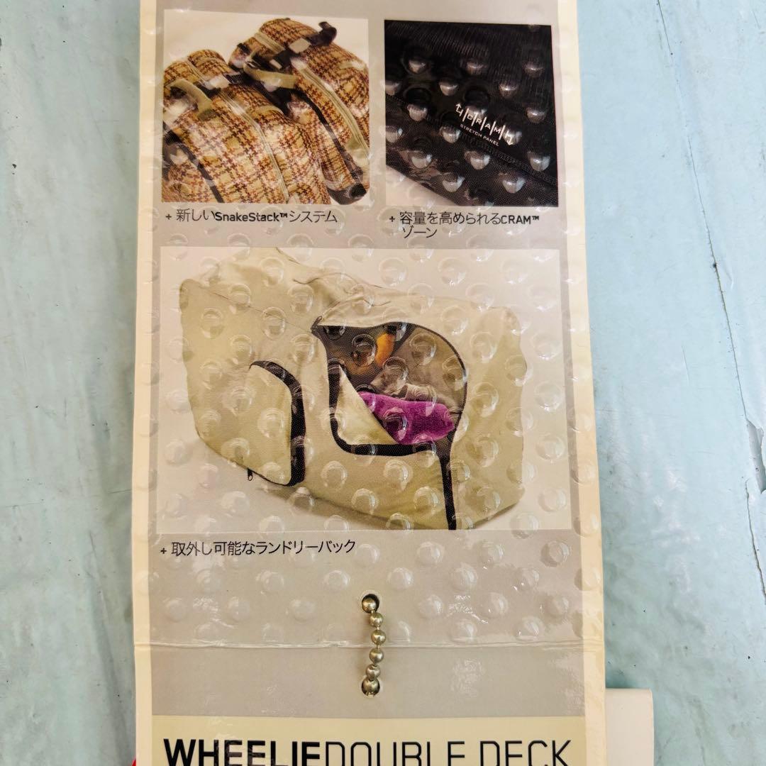 BURTON バートン　大型キャリーバッグ　ウィーリーダブルデック　美品　89L