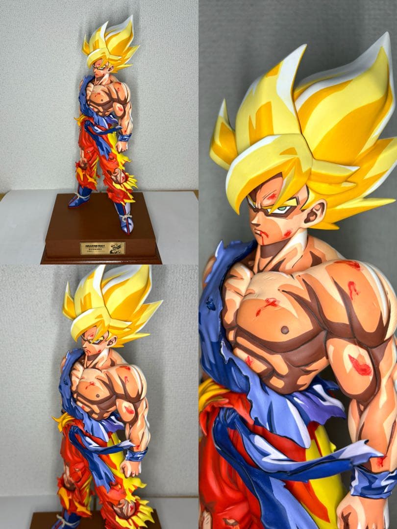 ドラゴンボールZ 伝説の超サイヤ人 孫悟空 二次元リペイント フィギュアTV色