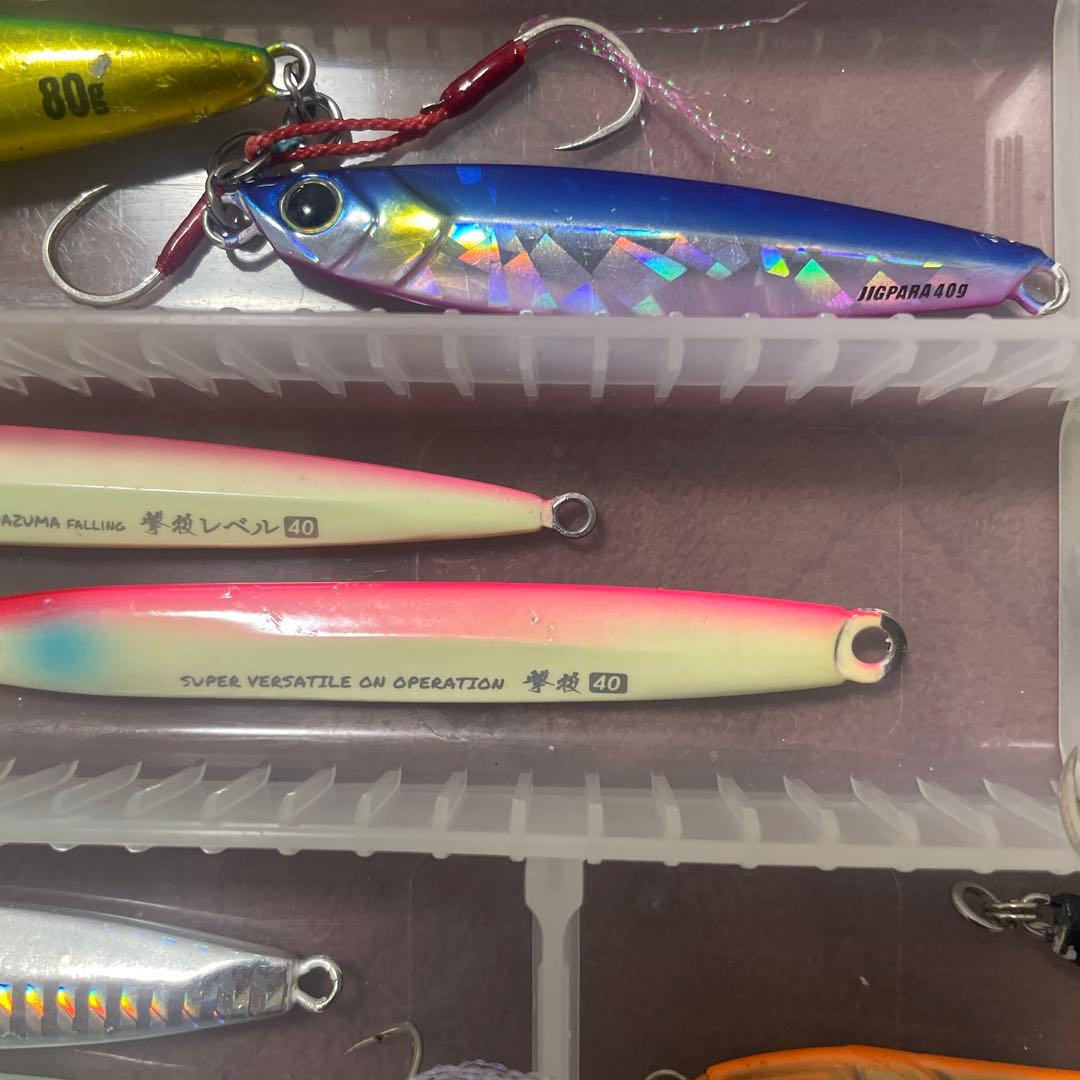 ★引退セット　メタルジグ 20個セット 撃投レベル　 撃投ストライク