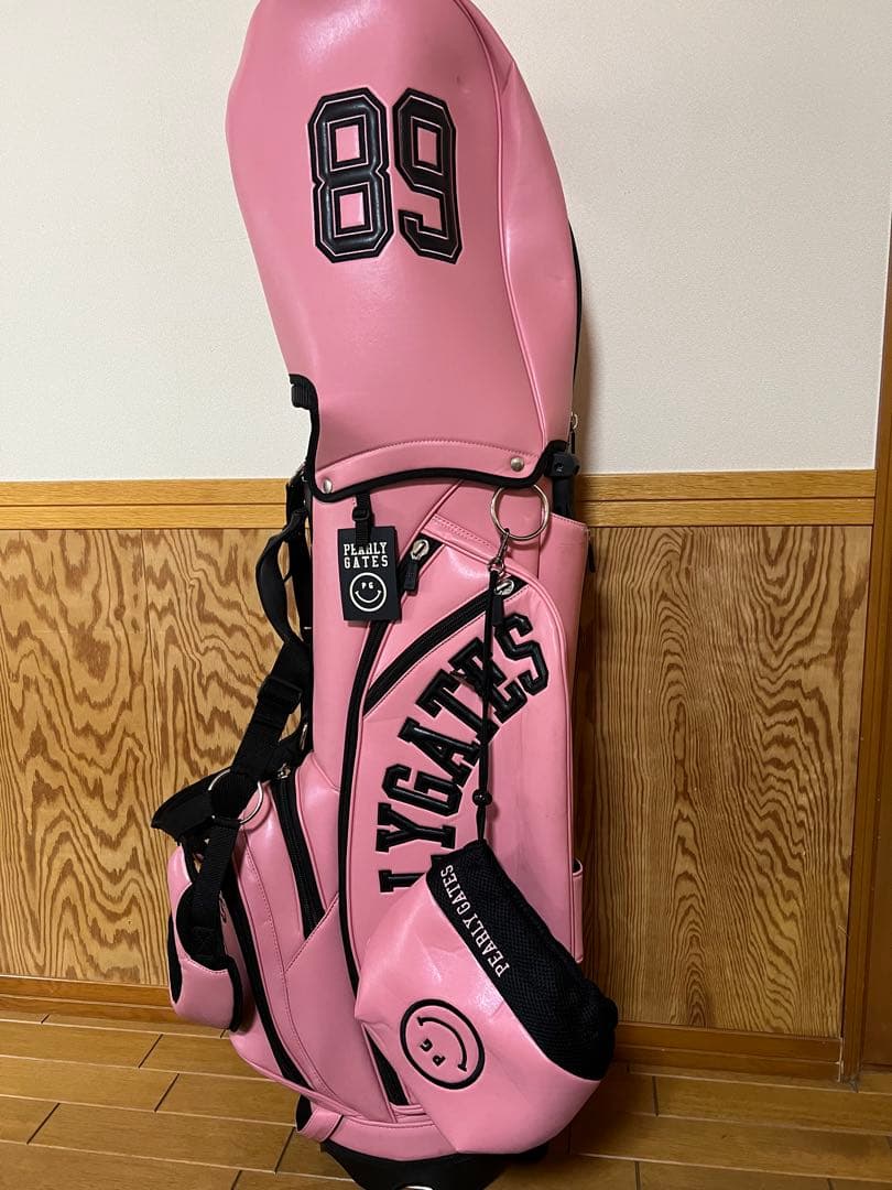 PEARLY GATES ピンクキャディバッグ