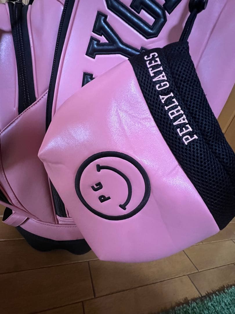 PEARLY GATES ピンクキャディバッグ