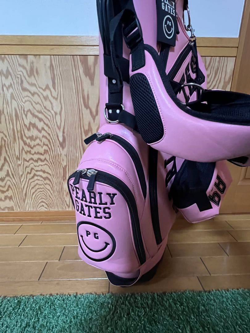 PEARLY GATES ピンクキャディバッグ
