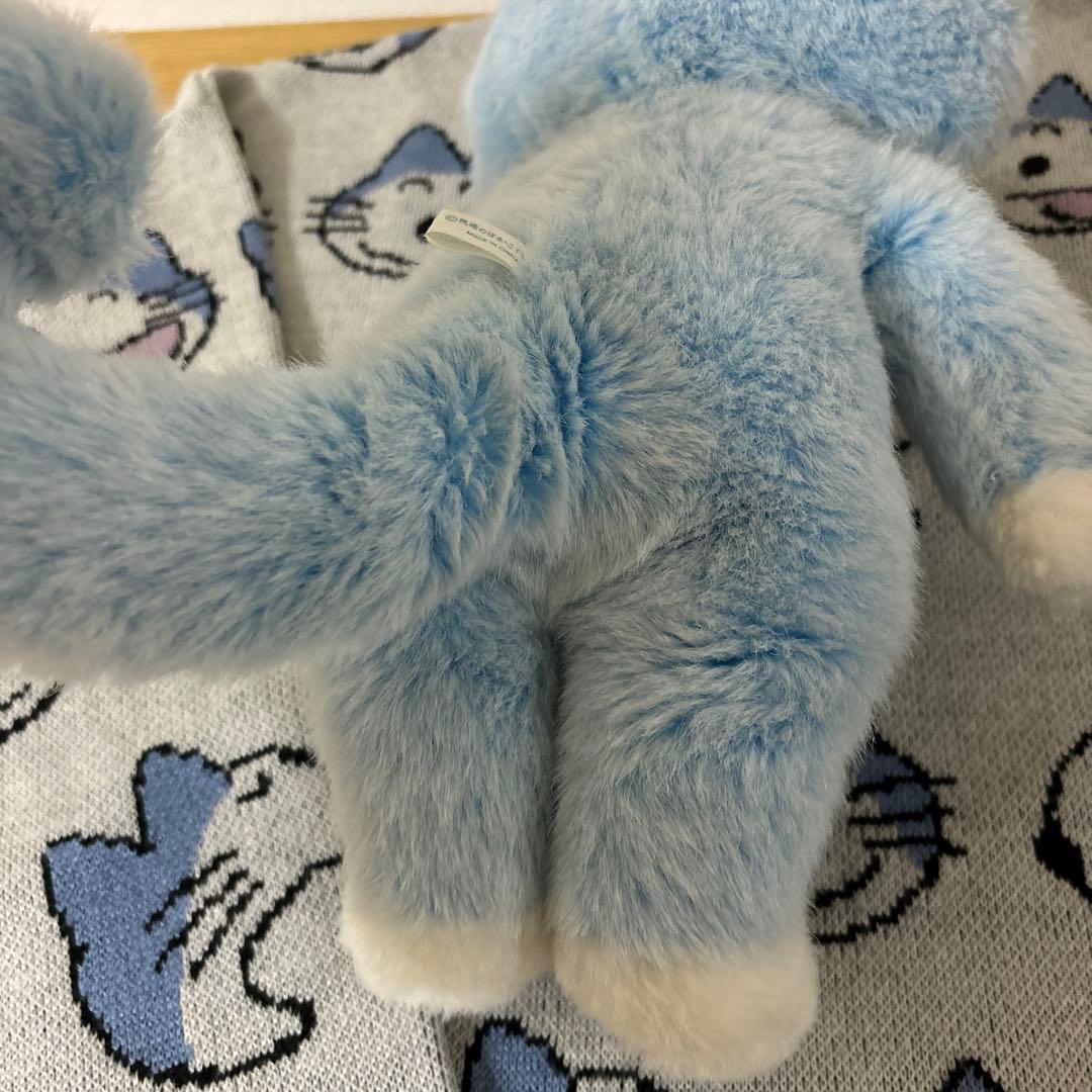 セキグチ　11ぴきのねこ　ぬいぐるみブルー　グラニフニットS