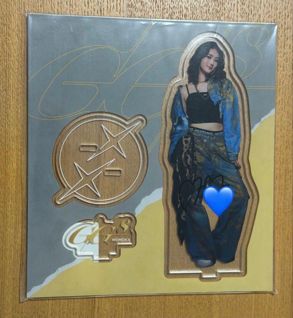 Girls2 隅谷百花 サイン入りアクリルスタンド・キーホルダー セット