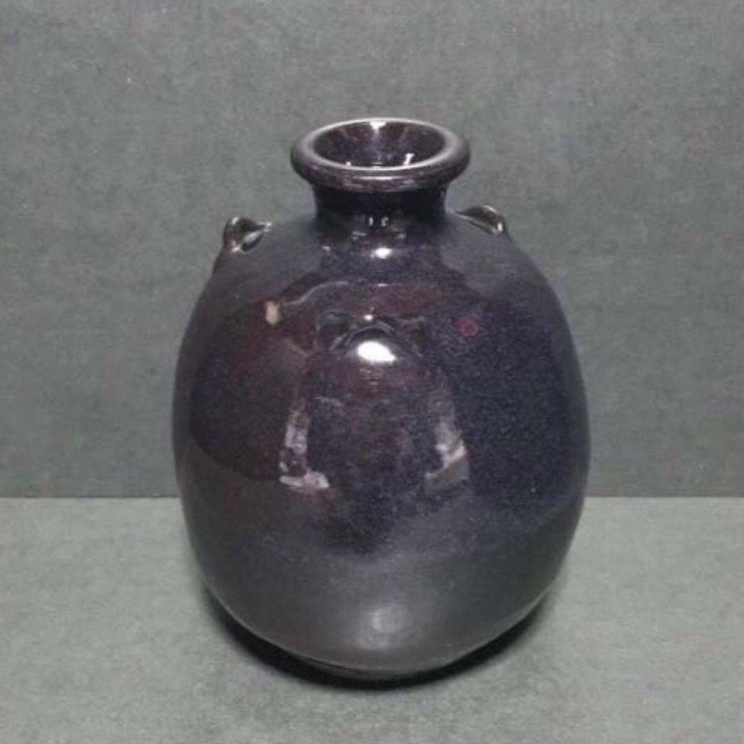 名工 吉川雪堂・常滑焼・レア希少品・花瓶