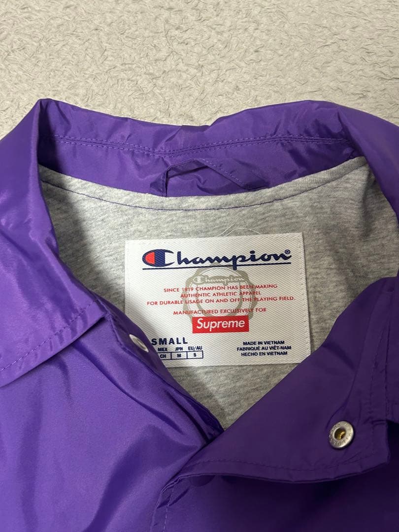 Champion Supreme パープルジャケット Sサイズ
